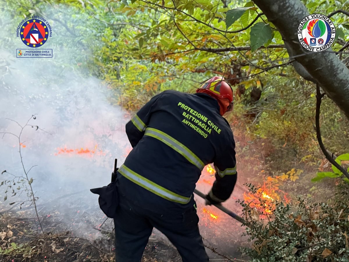 Incendio Giffoni