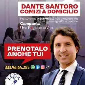 elezioni regionali campania santoro comizi domicilio