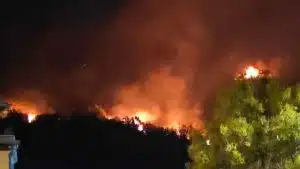 incendio Monte Stella