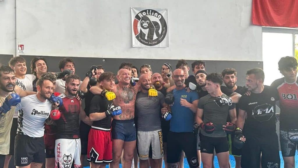Conor McGregor palestra salerno