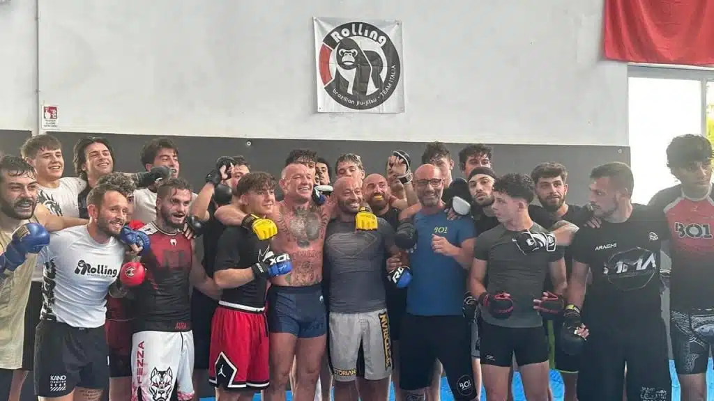 Conor McGregor palestra salerno