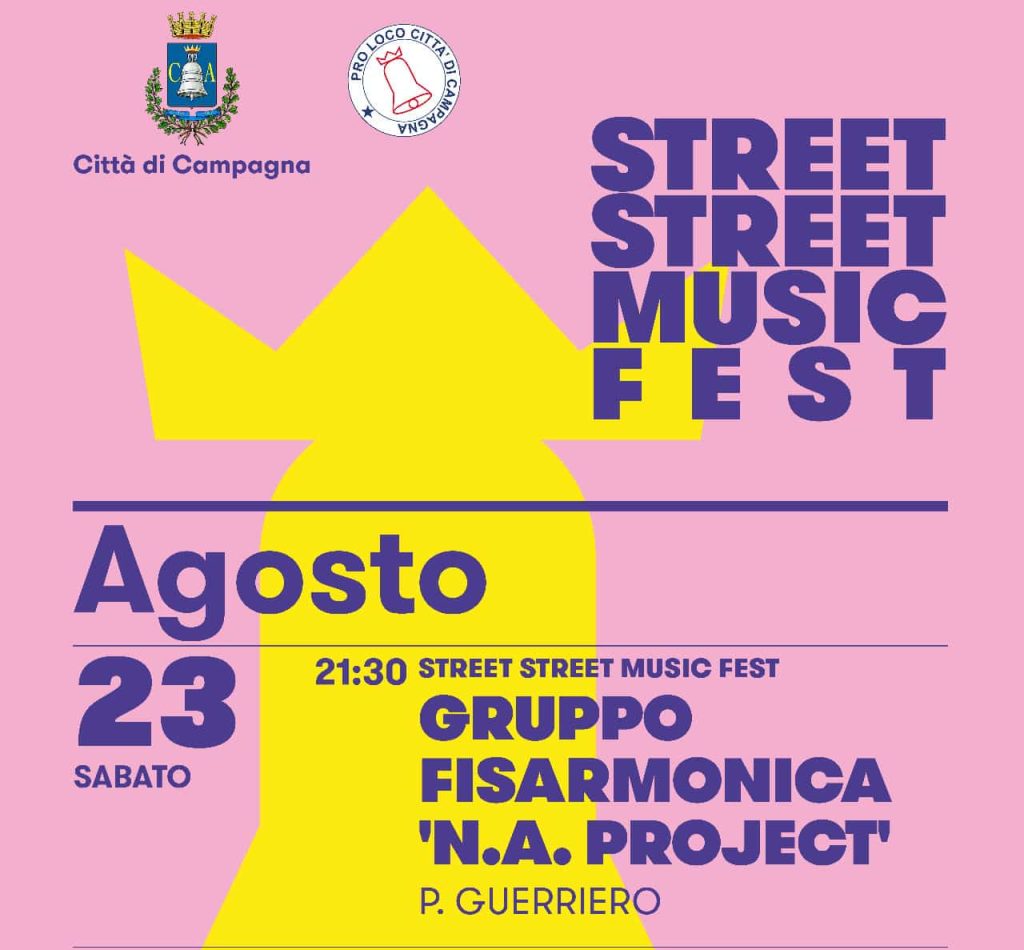 campagna ultimi appuntamenti street Street Music Fest 2025