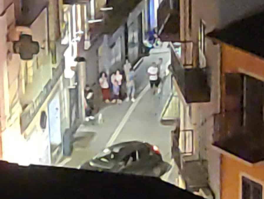 Mercato Severino auto area pedonale