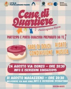 pontecagnano faiano cene quartiere