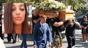 funerali tina sgarbini femminicidio montecorvino rovella