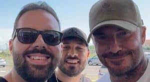 David Beckham vacanze costiera amalfitana
