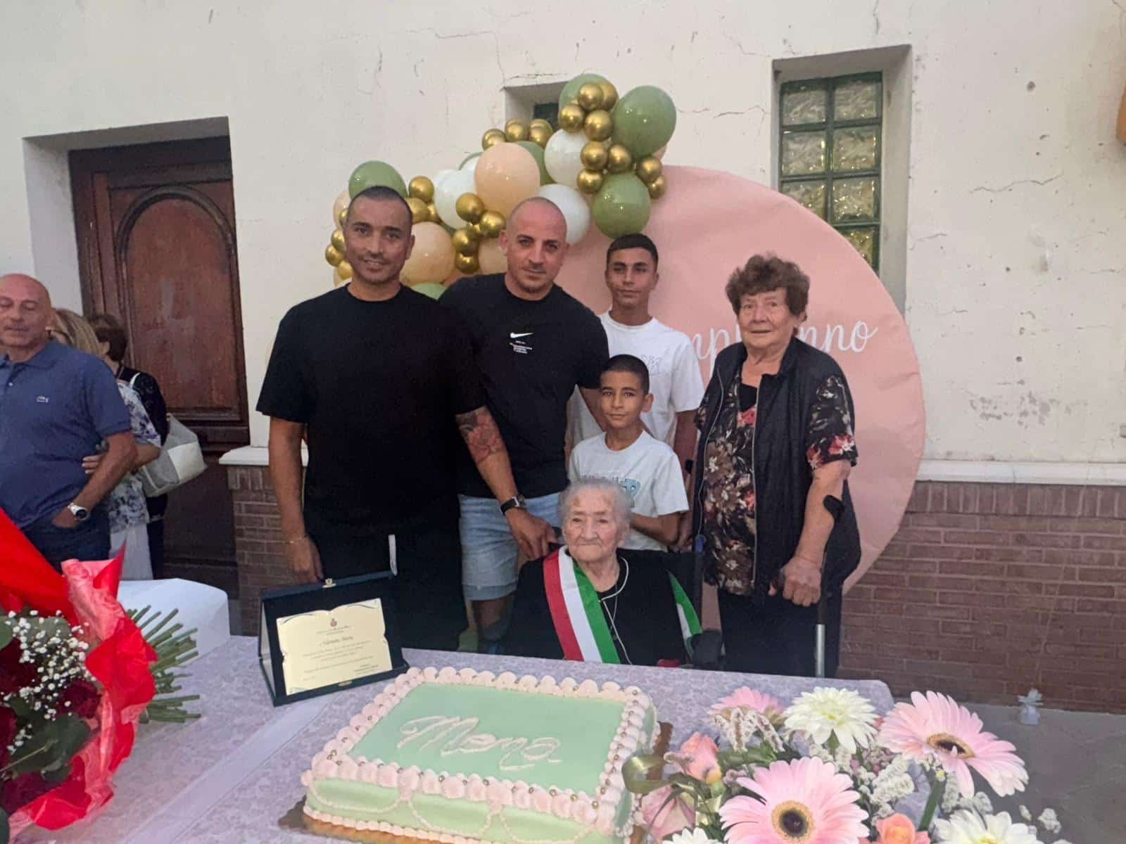 san mauro la bruca 100 anni filomena meola
