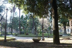 Angri vigilanza villa comunale