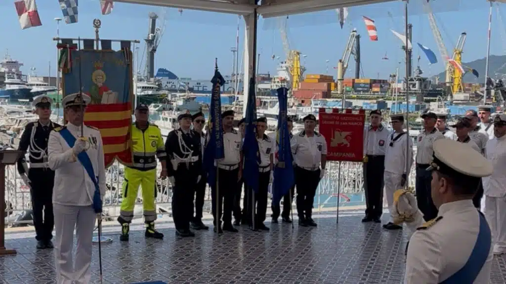 giovanni calvelli nuovo comandante capitaneria porto salerno