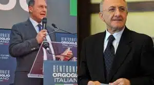 Cirielli querela vincenzo de luca attacco compagna
