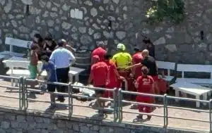 bimbo annegamento erchie fuori pericolo sindaco maiori