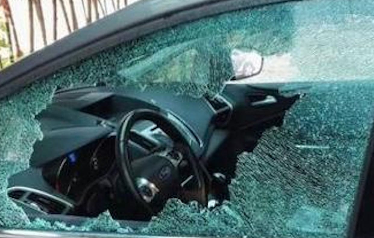litoranea eboli auto danneggiate furti