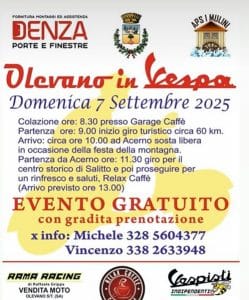 olevano vespa 7 settembre 2025