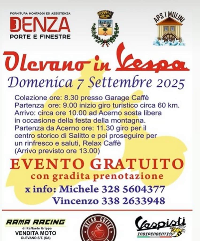 olevano vespa 7 settembre 2025