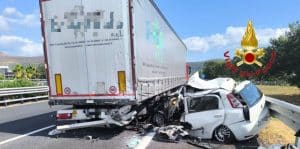 Incidente Nocera Pagani morto
