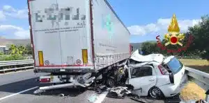 Incidente Nocera Pagani morto
