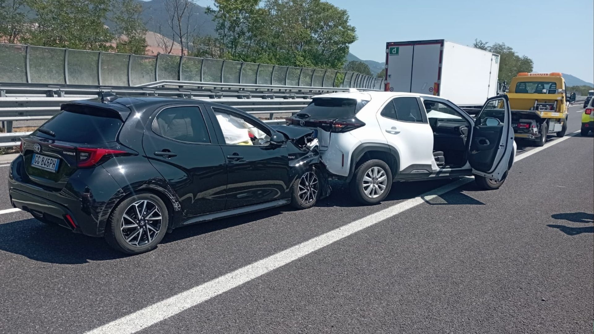 incidente autostrada a2 sala consilina padula 8 agosto