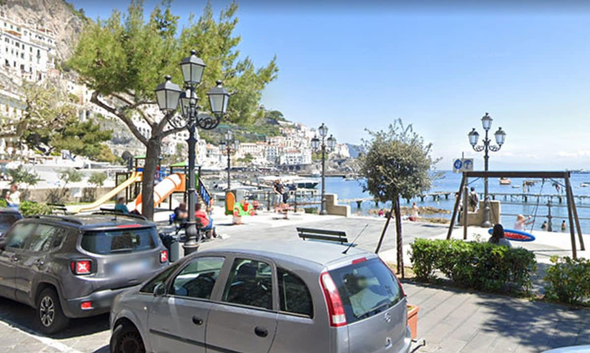 amalfi parco la pineta diventa palestra