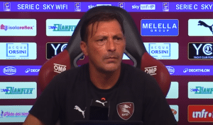 Salernitana - Siracusa conferenza Raffaele