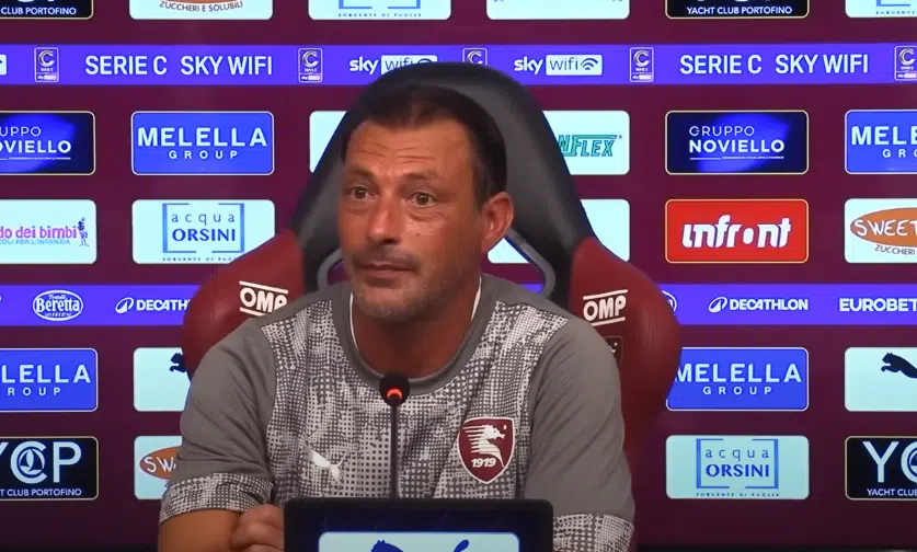 Salernitana - Sorrento conferenza Raffaele