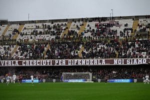 salerno-atalanta U23 protesta curva sud assenza