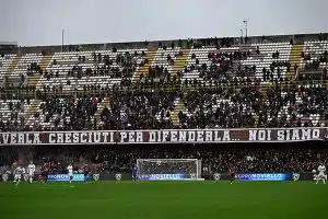 salerno-atalanta U23 protesta curva sud assenza