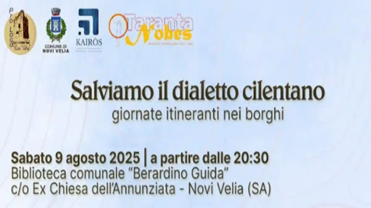 novi velia salviamo dialetto cilentano