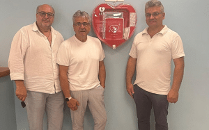 Asl Salerno installato defibrillatore