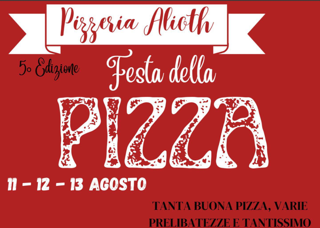 Padula programma festa Pizza
