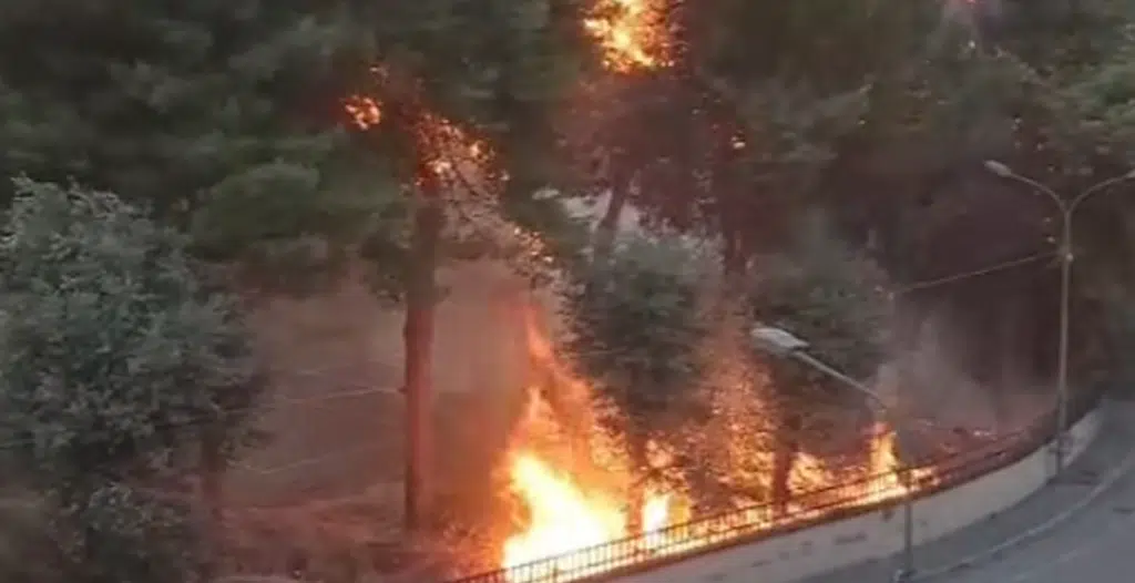 Scafati incendio scuola Mariconda