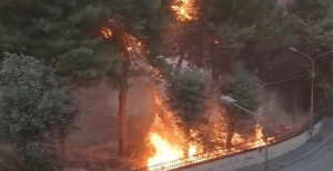 Scafati incendio scuola Mariconda