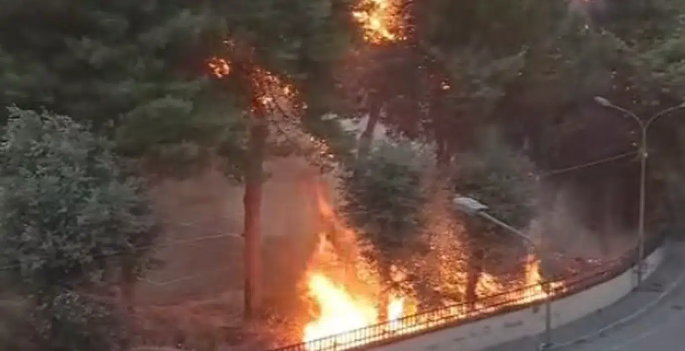 Scafati incendio scuola Mariconda