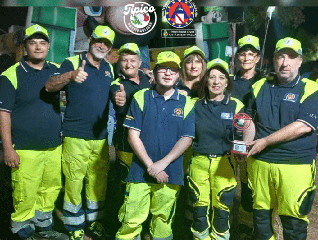 Battipaglia volontari Protezione Civile