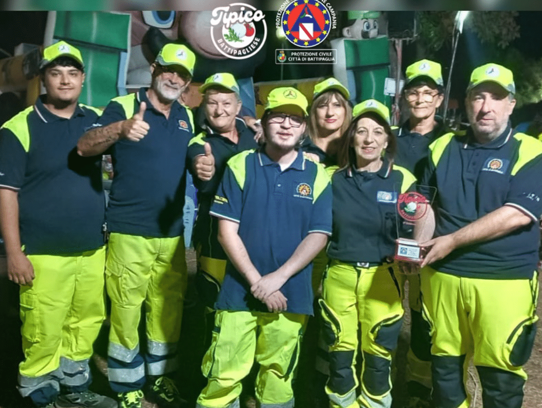 Battipaglia volontari Protezione Civile