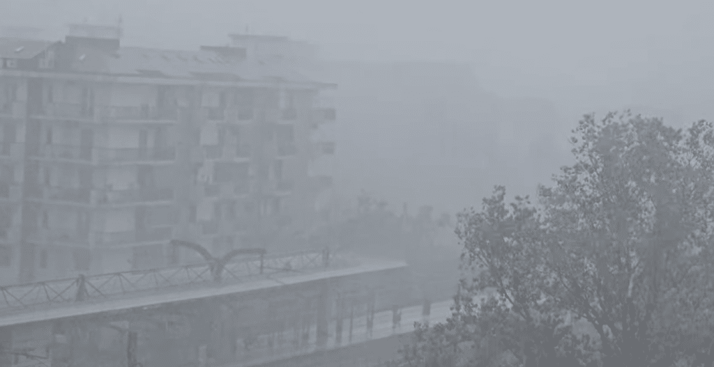 temporale salerno oggi