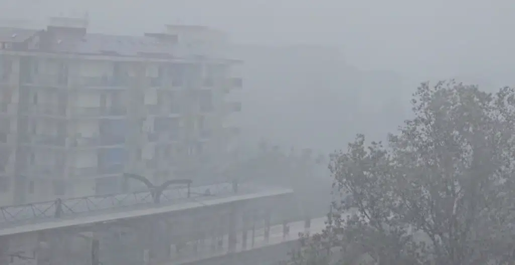 temporale salerno oggi