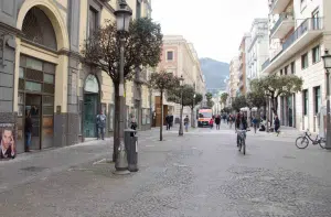 Aggressione Salerno Corso