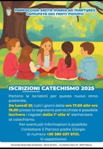 corsi catechismo salerno torrione 2025
