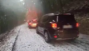 Cilento, grandinata sul Monte Cervati: turisti in fuga e traffico in tilt