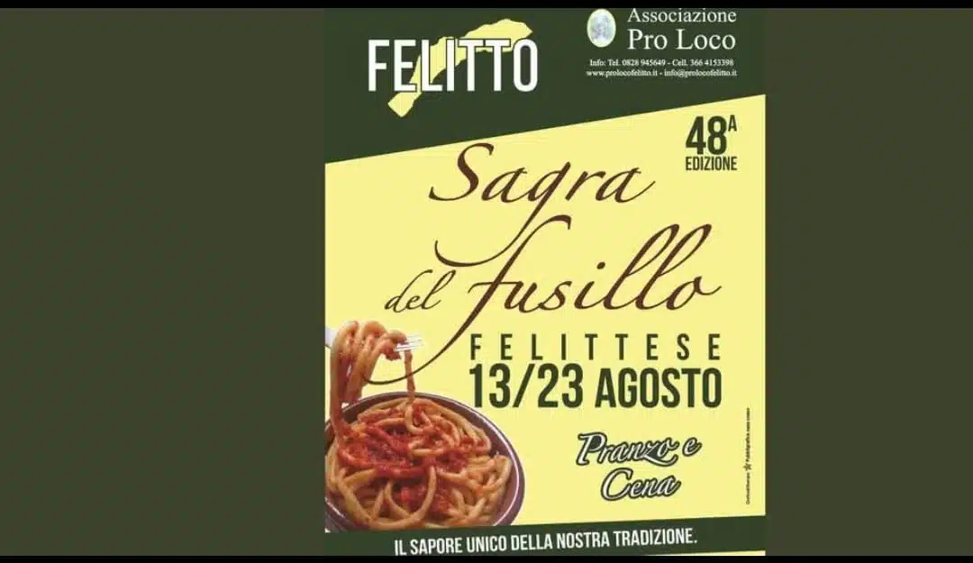 Sagra del Fusillo Felitto