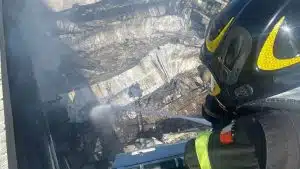 battipaglia incendio qualità aria