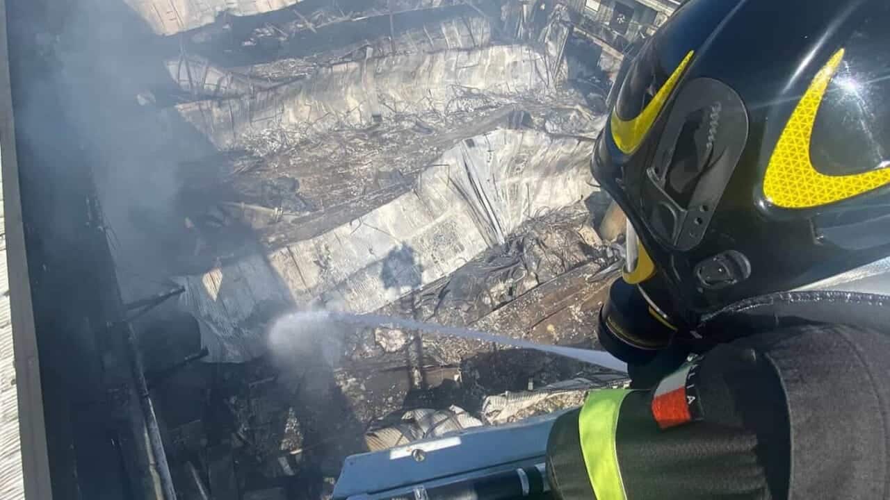 battipaglia incendio qualità aria