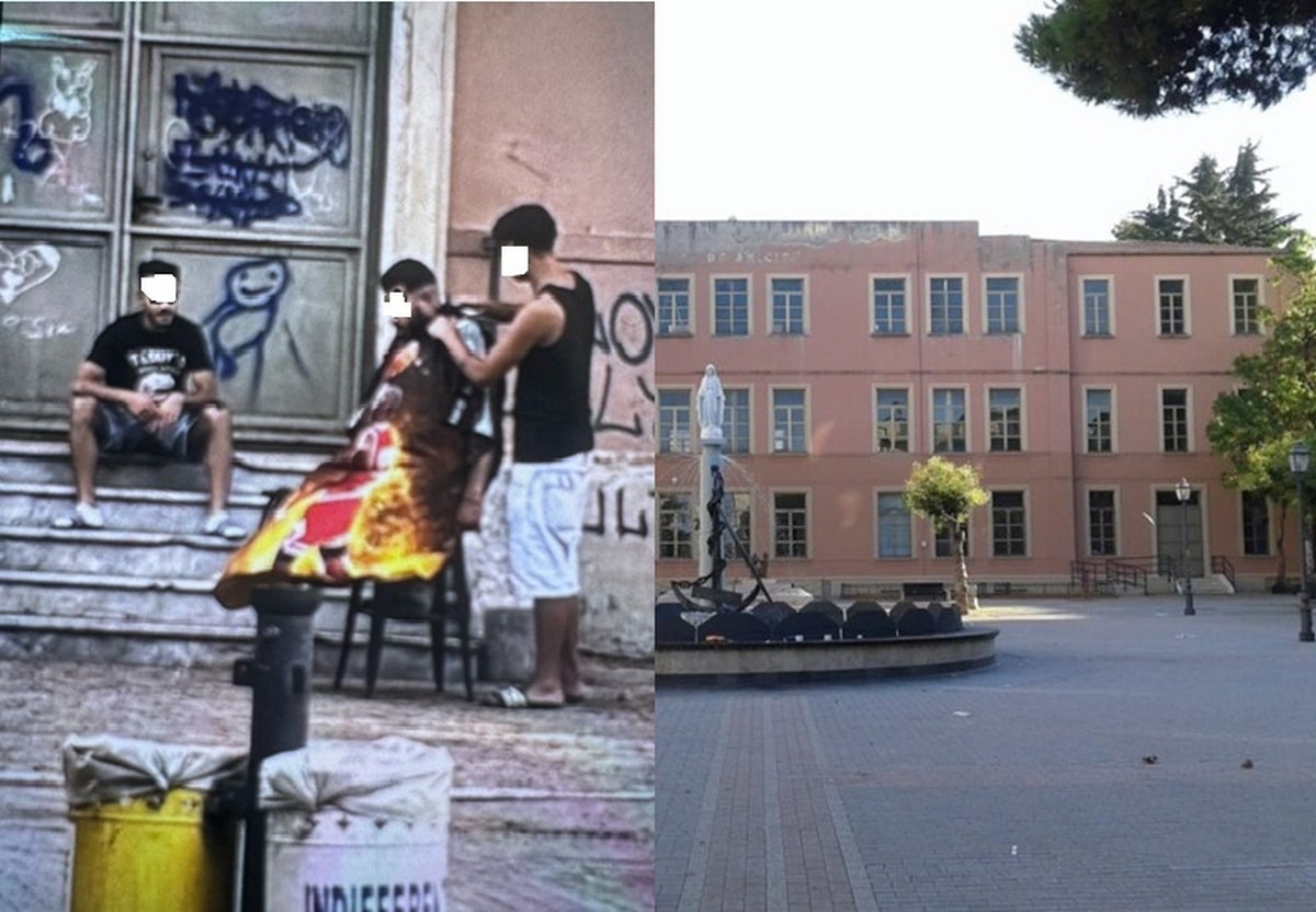 battipaglia barba taglio capelli piazza madonnina