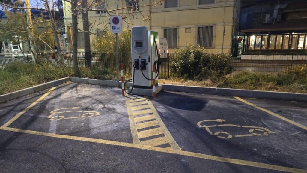 colonnine elettriche Salerno