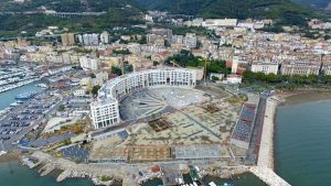 salerno vandalizzato impianto irrigazione piazza libertà