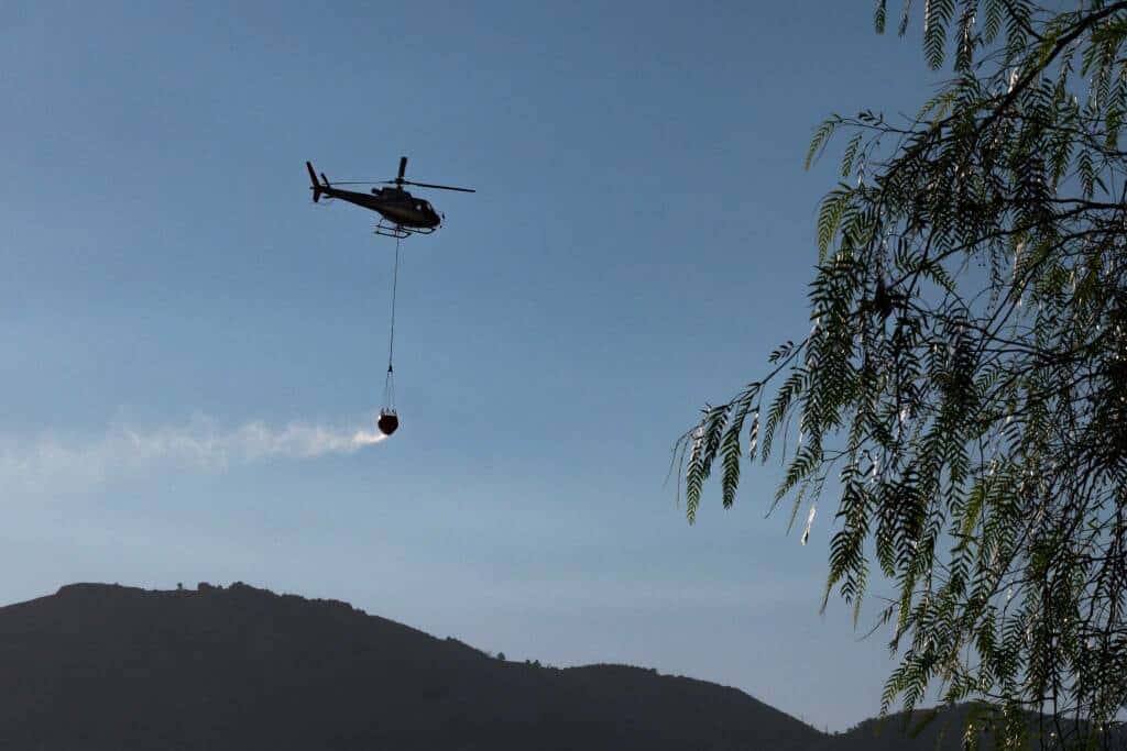 incendio Ravello Costiera Amalfitana
