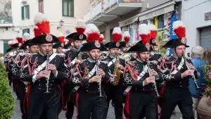 ravello concerto fanfara Reggimento Carabinieri Napoli