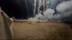 fuochi artificio sanzione lido Eboli
