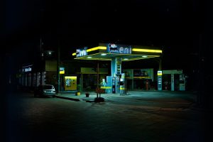 villammare tentato furto distributore benzina eni