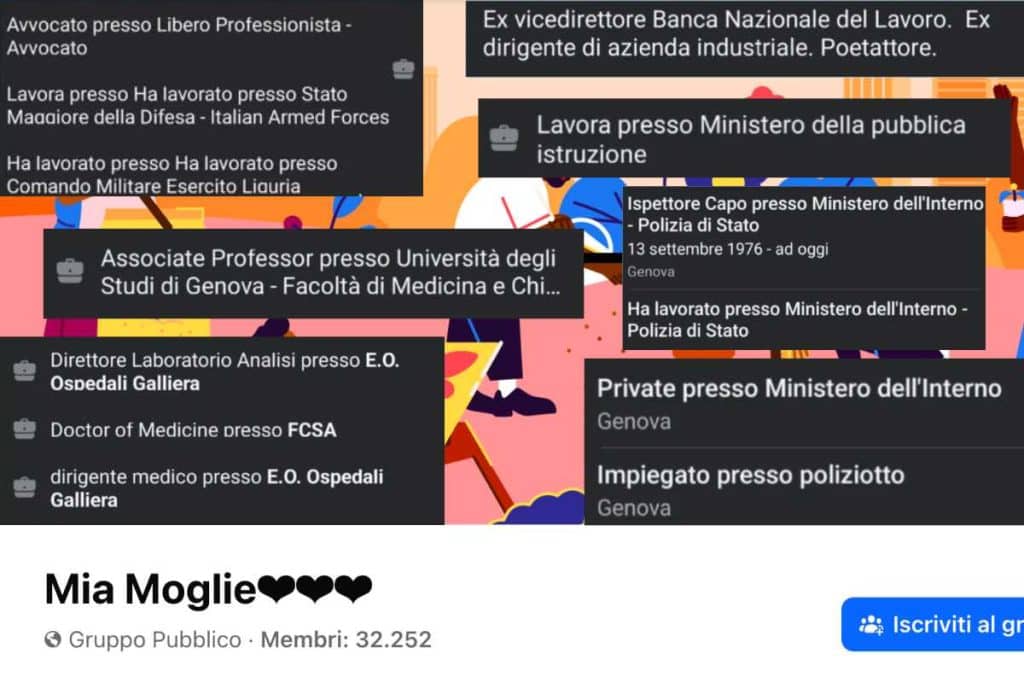 Scandalo “Mia Moglie”: nel gruppo Facebook anche professionisti insospettabili